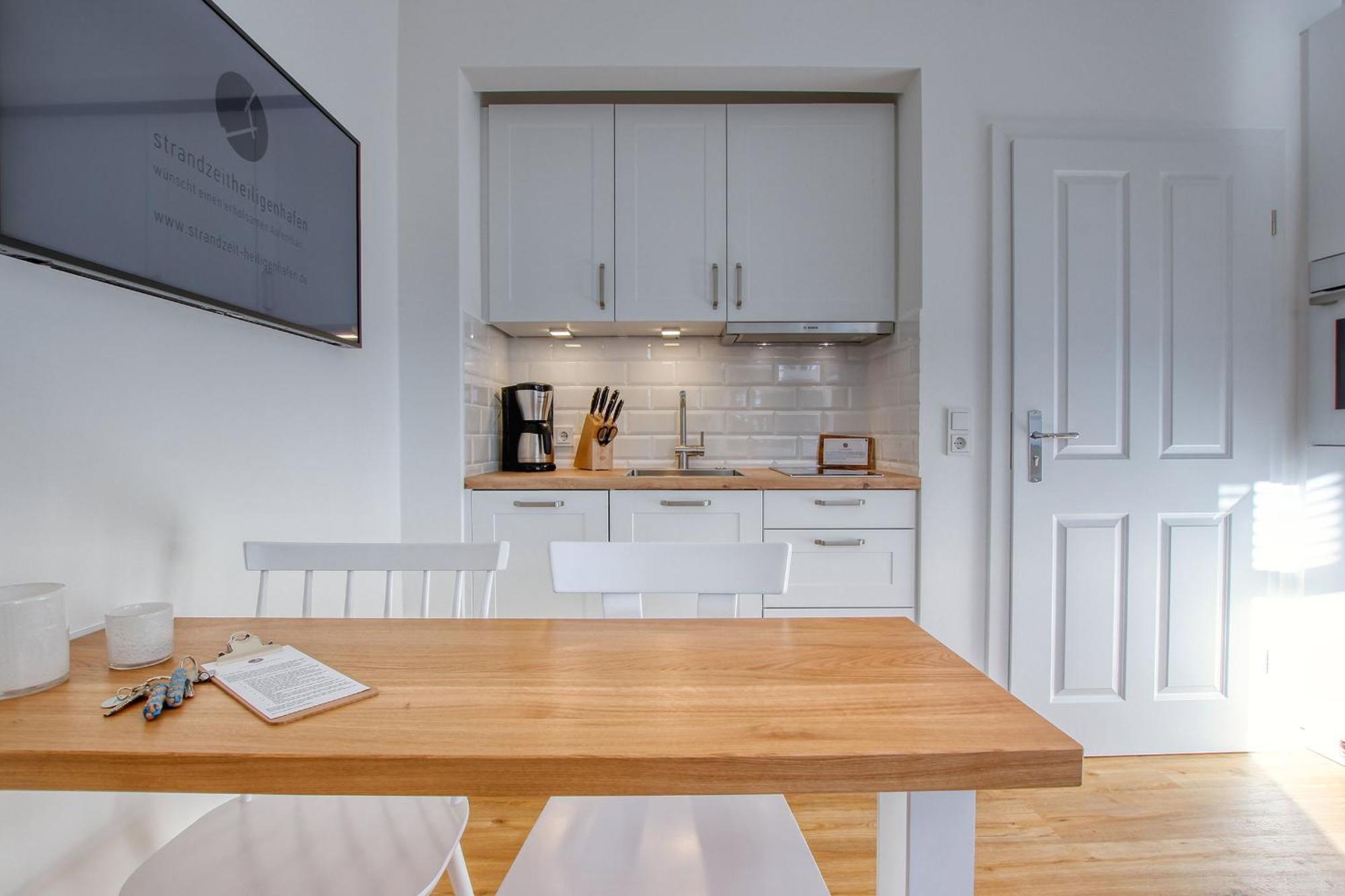 Landhaus Am Ufer - Wohnung 1 海利根港 外观 照片
